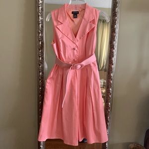 Spense Size 10 Coral Dress